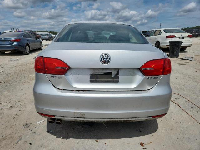 3VWDP7AJ5CM455020 - 2012 VOLKSWAGEN JETTA SE SILVER photo 6