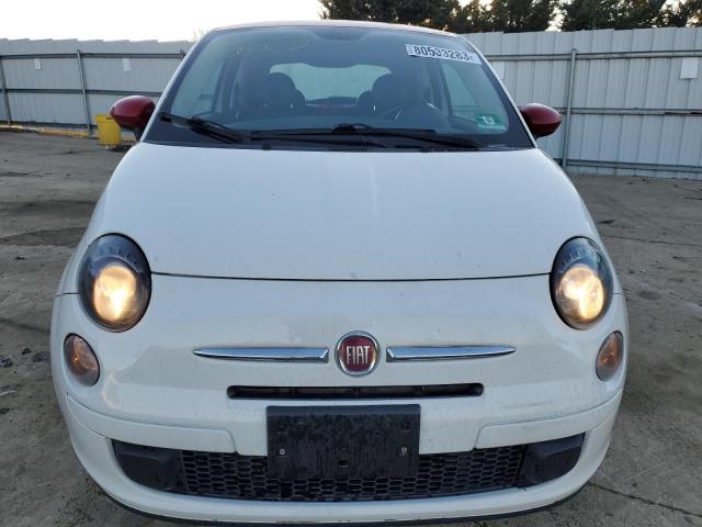 3C3CFFAR1FT647664 - 2015 FIAT 500 POP WHITE photo 5