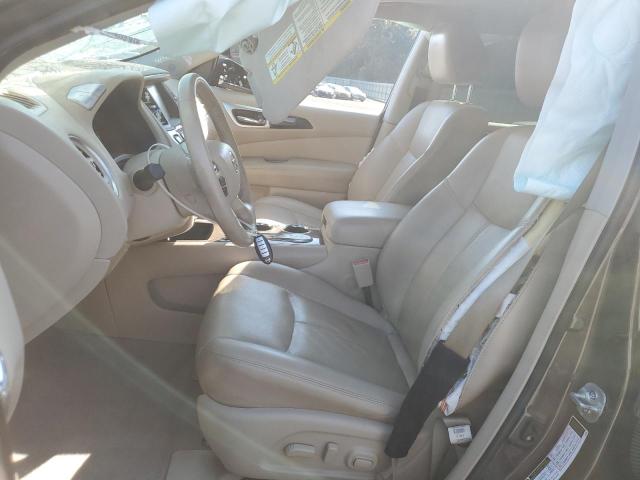 5N1AR2MN4FC604536 - 2015 NISSAN PATHFINDER S BROWN photo 7