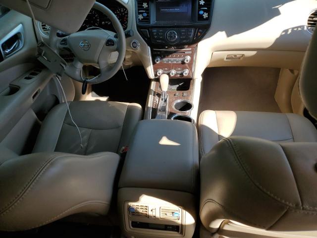 5N1AR2MN4FC604536 - 2015 NISSAN PATHFINDER S BROWN photo 8