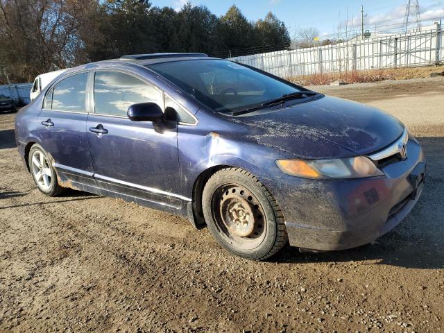 2HGFA168X7H027370 - 2007 HONDA CIVIC EX BLUE photo 4