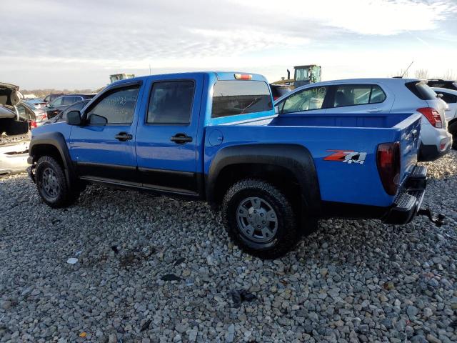 1GCDT13E278146014 - 2007 CHEVROLET COLORADO BLUE photo 2