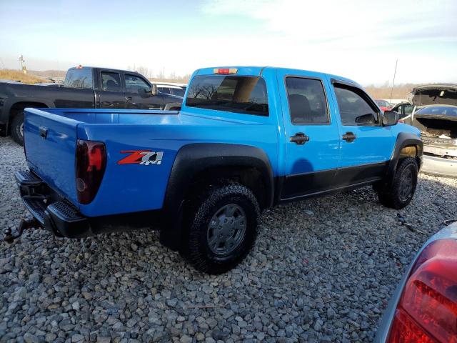 1GCDT13E278146014 - 2007 CHEVROLET COLORADO BLUE photo 3