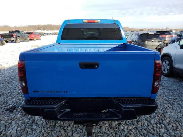 1GCDT13E278146014 - 2007 CHEVROLET COLORADO BLUE photo 6