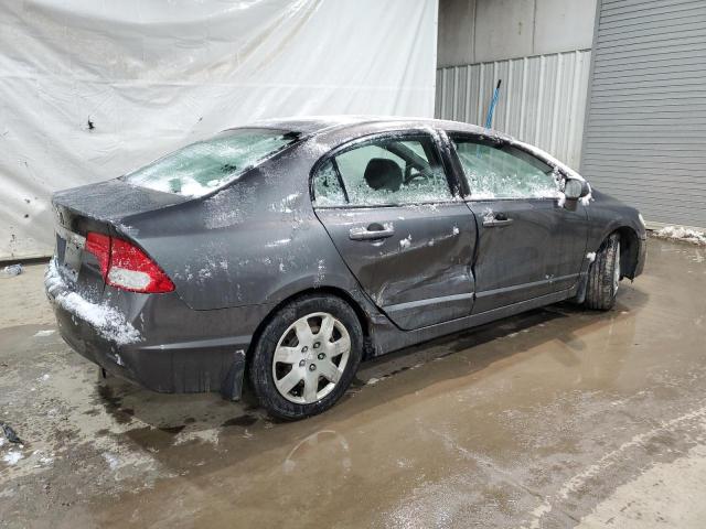 2HGFA1F53AH561436 - 2010 HONDA CIVIC LX GRAY photo 3