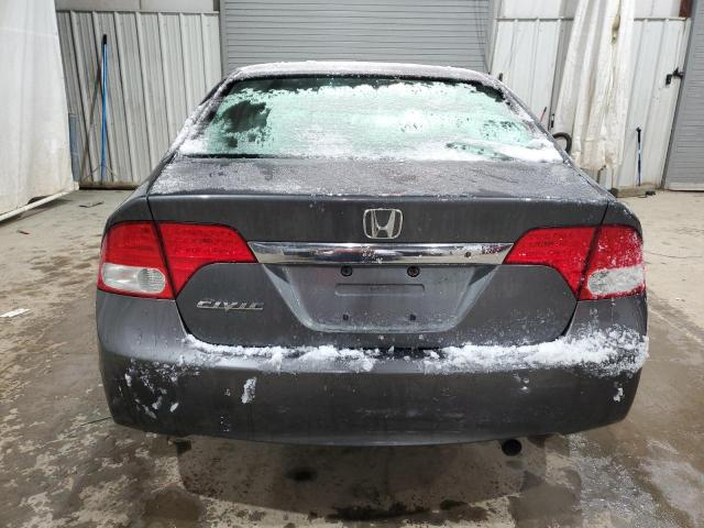 2HGFA1F53AH561436 - 2010 HONDA CIVIC LX GRAY photo 6