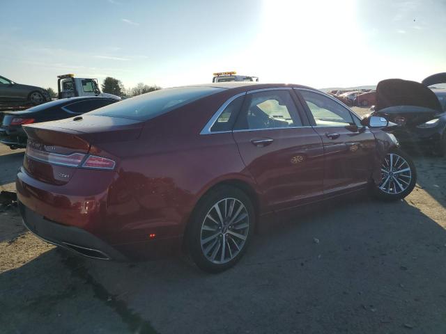 3LN6L5KU9HR646191 - 2017 LINCOLN MKZ HYBRID PREMIERE MAROON photo 3