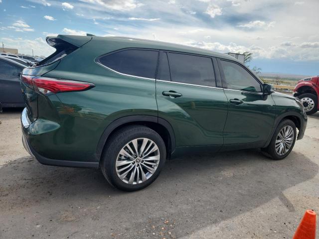 5TDKDRAH1PS524013 - 2023 TOYOTA HIGHLANDER L GREEN photo 3