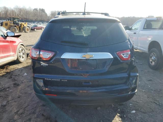 1GNKVFKD3HJ249242 - 2017 CHEVROLET TRAVERSE LS BLUE photo 6