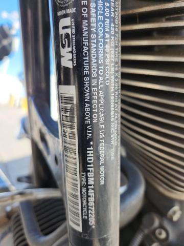 1HD1FBM14FB672205 - 2015 HARLEY-DAVIDSON FLHR ROAD KING BLACK photo 9