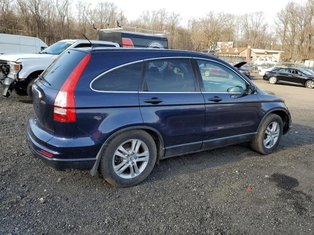 5J6RE4H57BL120227 - 2011 HONDA CR-V EX BLUE photo 3