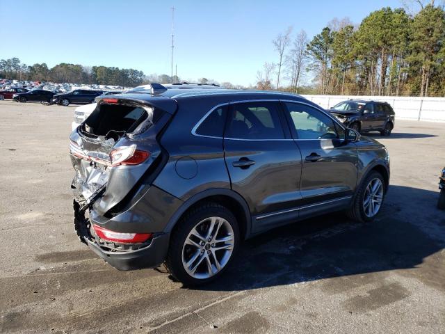 5LMCJ3D95HUL07424 - 2017 LINCOLN MKC RESERVE Gris foto 3