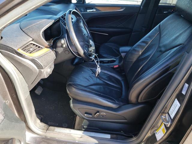 5LMCJ3D95HUL07424 - 2017 LINCOLN MKC RESERVE Gris foto 7