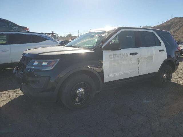 1FM5K8AR6HGA24300 - 2017 FORD EXPLORER POLICE INTERCEPTOR TWO TONE photo 1