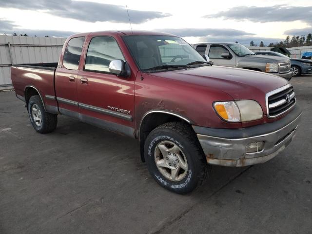 5TBBT4418YS028706 - 2000 TOYOTA TUNDRA ACCESS CAB BURGUNDY photo 4