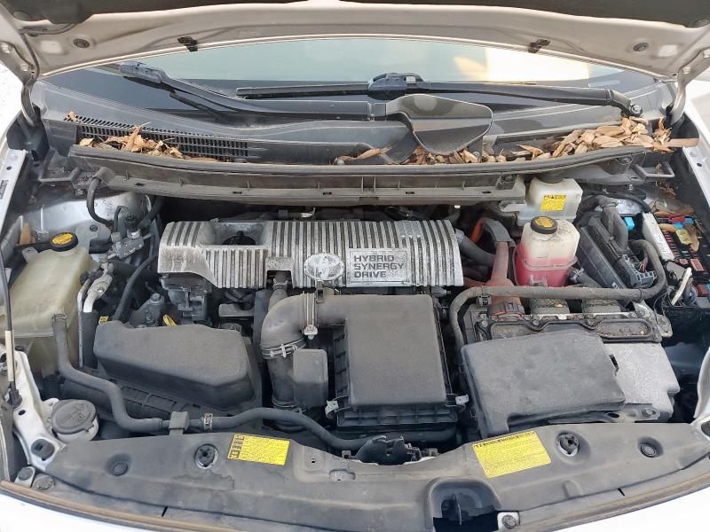 JTDKN3DU6C1503698 - 2012 TOYOTA PRIUS 银色 照片 11