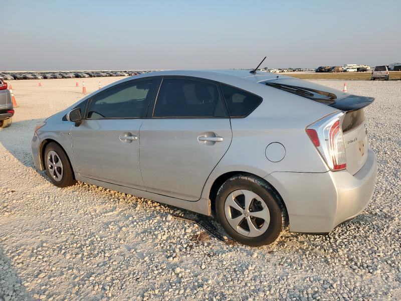 JTDKN3DU6C1503698 - 2012 TOYOTA PRIUS 银色 照片 2