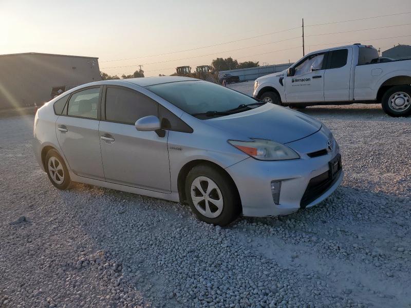 JTDKN3DU6C1503698 - 2012 TOYOTA PRIUS 银色 照片 4