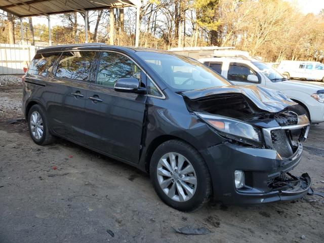 KNDMC5C12G6161841 - 2016 KIA SEDONA EX CHARCOAL photo 4