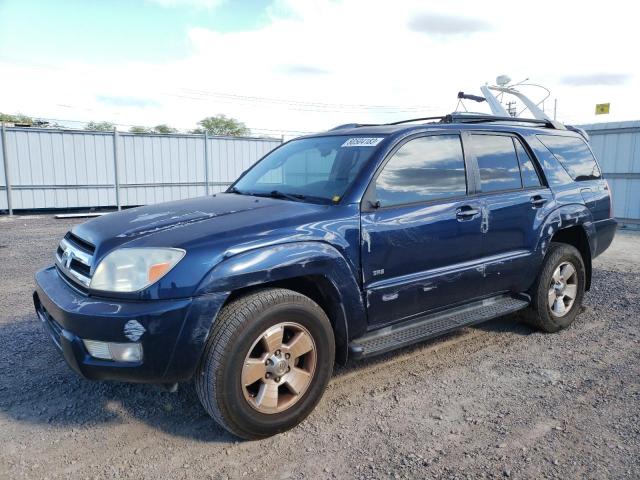 JTEZU14R658024902 - 2005 TOYOTA 4RUNNER SR5 BLUE photo 1