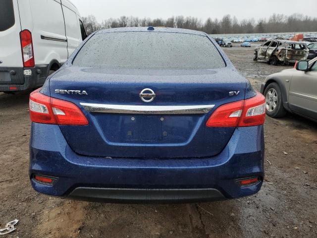 3N1AB7AP5KY299953 - 2019 NISSAN SENTRA S BLUE photo 6