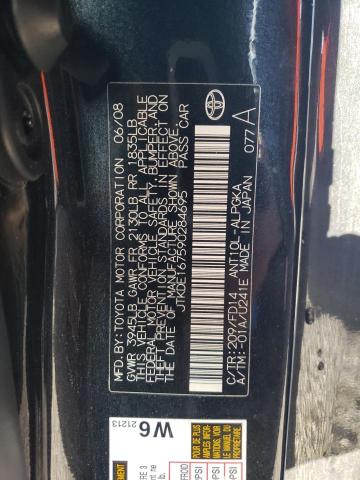 JTKDE167590284695 - 2009 TOYOTA SCION TC 黑色 照片 12