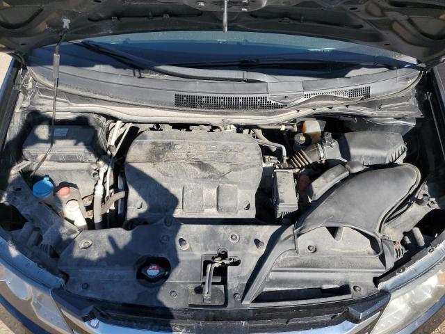 5FNRL5H49HB500819 - 2017 HONDA ODYSSEY EX BLACK photo 12