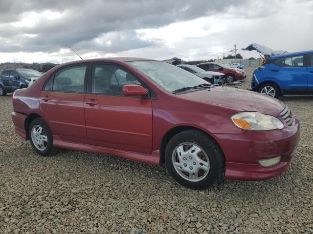 1NXBR32E63Z144430 - 2003 TOYOTA COROLLA CE 红色 照片 4
