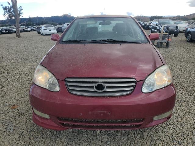 1NXBR32E63Z144430 - 2003 TOYOTA COROLLA CE 红色 照片 5