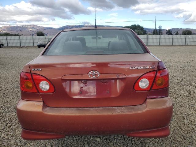 1NXBR32E63Z144430 - 2003 TOYOTA COROLLA CE 红色 照片 6