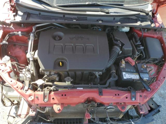 5YFBURHE3KP918724 - 2019 TOYOTA COROLLA L 红色 照片 11