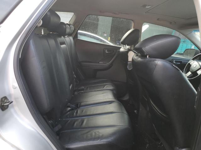 JN8AZ08W06W528599 - 2006 NISSAN MURANO SL SILVER photo 11