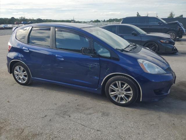 JHMGE88459S039804 - 2009 HONDA FIT SPORT 蓝色 照片 4