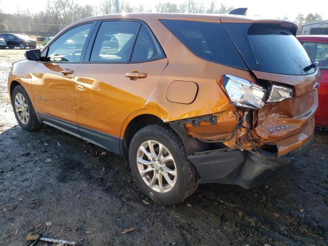 2GNAXHEVXK6119971 - 2019 CHEVROLET EQUINOX LS ORANGE photo 2