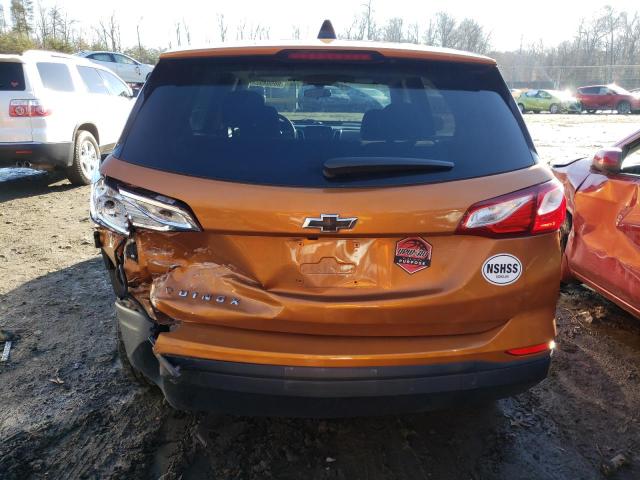 2GNAXHEVXK6119971 - 2019 CHEVROLET EQUINOX LS ORANGE photo 6