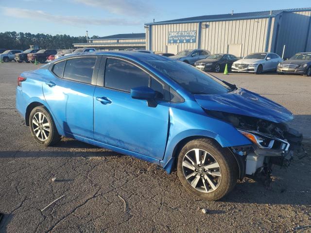 3N1CN8EVXML894036 - 2021 NISSAN VERSA SV BLUE photo 4