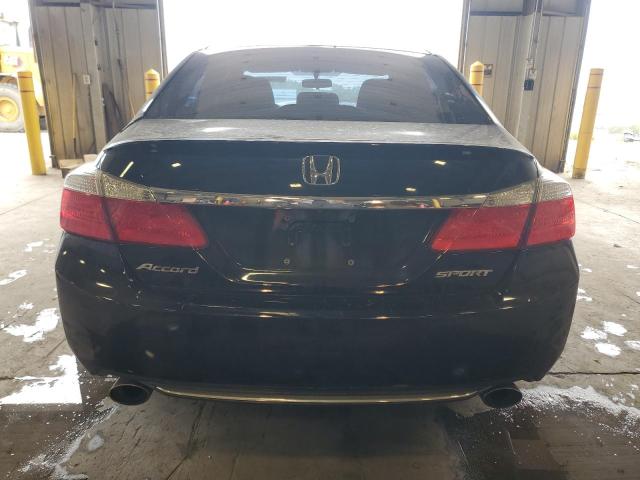 1HGCR2F56FA015107 - 2015 HONDA ACCORD SPORT BLACK photo 6