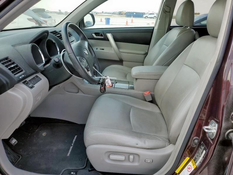 5TDZK3EH7CS087589 - 2012 TOYOTA HIGHLANDER BASE كستنائي صورة 7