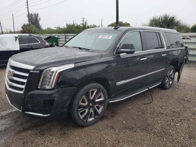1GYS4HKJ9GR341723 - 2016 CADILLAC ESCALADE ESV LUXURY BLACK photo 1