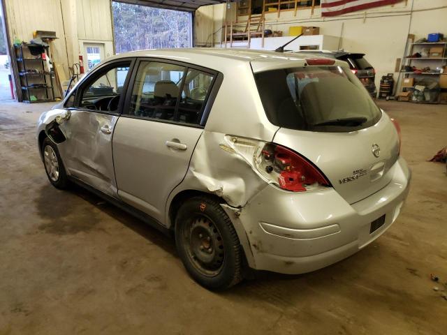 3N1BC1CP5BL381643 - 2011 NISSAN VERSA S SILVER photo 2