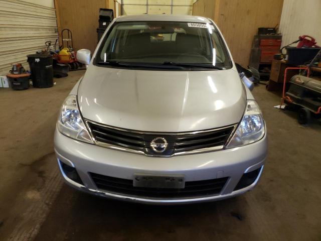 3N1BC1CP5BL381643 - 2011 NISSAN VERSA S SILVER photo 5