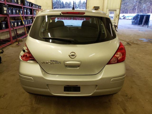 3N1BC1CP5BL381643 - 2011 NISSAN VERSA S SILVER photo 6