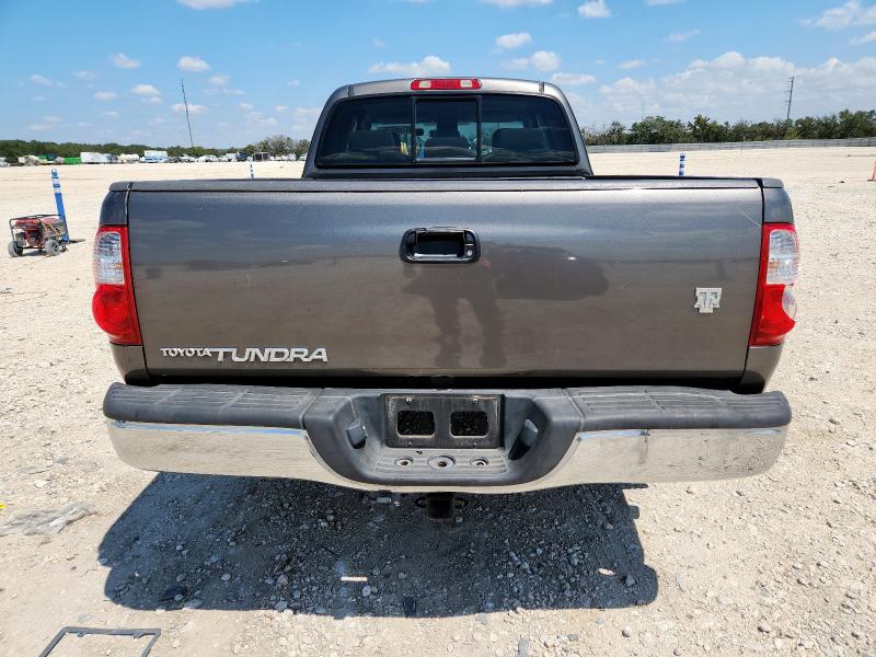 5TBRU34196S478755 - 2006 TOYOTA TUNDRA ACCESS CAB SR5 GRAY photo 6