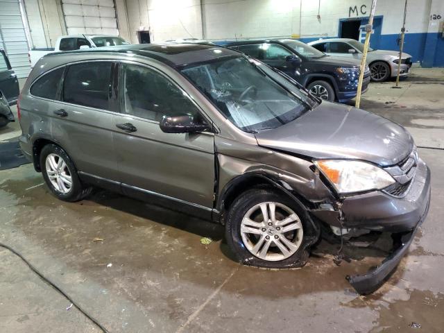 5J6RE4H53AL013481 - 2010 HONDA CR-V EX GRAY photo 4