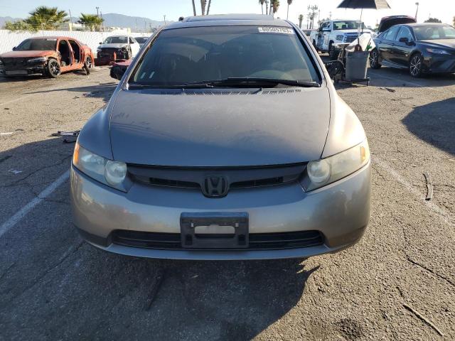 JHMFA16876S007419 - 2006 HONDA CIVIC EX GRAY photo 5