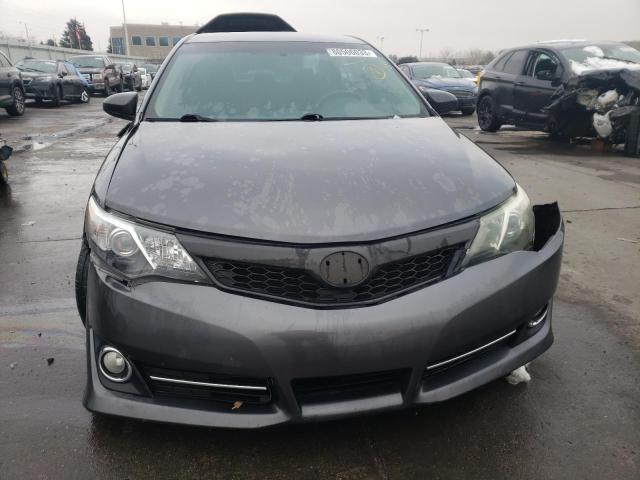 4T1BF1FK4EU459517 - 2014 TOYOTA CAMRY L GRAY photo 5