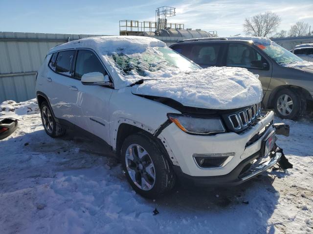 3C4NJDCB3LT178418 - 2020 JEEP COMPASS LIMITED WHITE photo 4