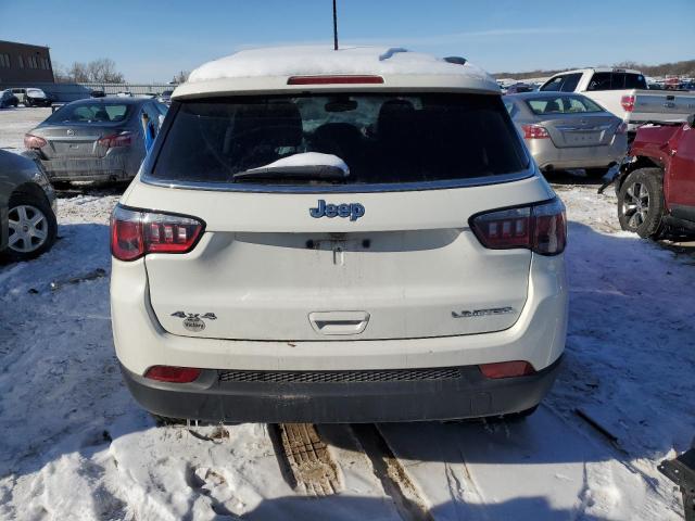 3C4NJDCB3LT178418 - 2020 JEEP COMPASS LIMITED WHITE photo 6