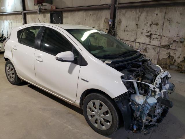 JTDKDTB31C1003123 - 2012 TOYOTA PRIUS C WHITE photo 4