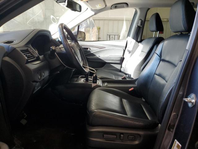 5FNYF6H65HB009478 - 2017 HONDA PILOT EXL GRAY photo 7